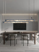 GobekUsa 2025 Marble Design Pendant Light - Dimmable LED Office Bar Decor
