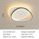 GobekUsa LED Ceiling Lights: Modern Round Lamps for Bedroom, Living Room, Study - Indoor Lighting Fixtures