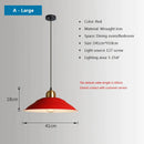 GobekUsa Iron Industrial Chandeliers, Nordic Pendant Light for Home, Retro Loft Hanging Lamps