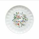 GobekUsa Chinoiserie Floral Birds Dinner Plate 8" - Oriental Art Salad Dessert Plate