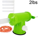 GobekUsa 2lbs Plastic Sausage Maker with 4 Funnel Tubes - Meat Filler Tool