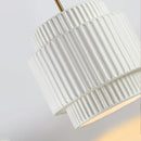 GobekUsa Cream Wind LED Chandelier: Nordic Minimalist Wabi Sabi Style for Dining Room, Bedroom & Bar