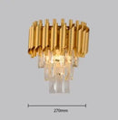 GobekUsa Black Gold Metal LED Chandelier Living Room Dining Modern Lustre Crystal Hanging Lamp