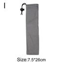 GobekUsa Cotton Linen Cutlery Case Drawstring Bag for Travel and Home Dining
