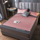 GobekUsa Cooling Latex Bed Mat | Summer Cool Feel | Thicker & Foldable Queen Mat