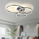 GobekUsa Acrylic Circle Chandelier Pendant Lights - Modern Indoor Lighting Decor for Living Room