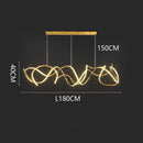 GobekUsa LED Pendant Chandeliers for Dining and Living Room Decor