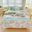 GobekUsa Cotton Printed Bedding Set: Cozy, Breathable, All Seasons Comforter Set