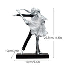 GobekUsa Dancing Couple Sculpture: Romantic Wedding Engagement Figurine for Living Room Bedroom
