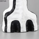 GobekUsa Abstract Vase: Modern Design, Desk Decoration, Room Aesthetic Decor