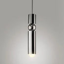 GobekUsa Black Gold LED Tube Pendant Lamp for Home Shop Decoration