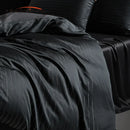 GobekUsa Eucalyptus Fiber Dark Gray Bedding Set: Soft, Silky Duvet Cover, Bed Sheet, Pillowcases