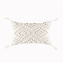 GobekUsa Boho Geometric Tufted Tassel Cushion Cover 30x50/45x45cm