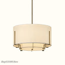 GobekUsa Chinese Cloth Art Pendant Lamp Modern Minimalist Living Room ceiling lamp.