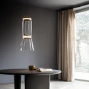 GobekUsa Heavy Glass Modern Chandelier Pendant Lamps for Living Room, Dining Room, and Store