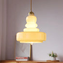 GobekUsa Glass Pendant Lights Ceiling Suspension for Kitchen Island Bedroom Living Dining Room