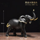 GobekUsa Elephant Resin Sculpture Ornaments for Modern Living Room Decor