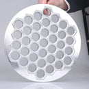 GobekUsa 37-Hole Aluminum Dumpling Maker Mold for Samosas, Pelmeni, Ravioli