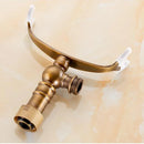 GobekUsa Brass Antique Wall Mounted Hand Shower Holder Hook Pedestal Bracket