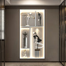 GobekUsa Luminous Wall Mural - Remote Control High-End Art Painting for Modern Living Room & Corridor