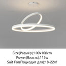 GobekUsa Irregular Ceiling Chandelier for Living Room Bedroom Study Room