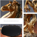 GobekUsa Horse Resin Sculpture Home Decor - Living Room Office Animal Decoration