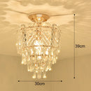 GobekUsa Crystal LED Ceiling Chandelier for Home Decor