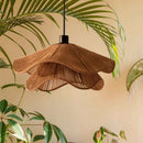 GobekUsa Japanese Hemp Knit Pendant Light E27 LED Lamp - Nordic Wabi Sabi Style