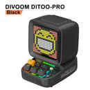 GobekUsa Ditoo-Pro Bluetooth Speaker Retro Pixel Art Alarm Clock LED Display Board