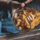 GobekUsa Glass Airtight Canister with Wooden Lid | Versatile Kitchen Storage Solution