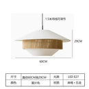 GobekUsa Japanese Hemp Rope Chandelier for Kitchen, Bedroom, and Hotel - Minimalist Home Decor