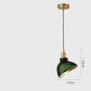 GobekUsa Green Glass LED Pendant Lights for Indoor Lighting in Home, Living Room, Bar & Coffee