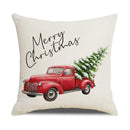 GobekUsa Christmas Snow Elk Pillow Cover for Festive Home Decor