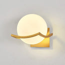 GobekUsa Gold Glass Ball Wall Lamp for Modern Indoor Lighting Décor