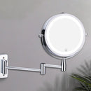 GobekUsa LED Light Makeup Mirror 10X Magnification Double Side Touch Dimming