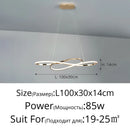 Nordic Minimalist Metal Pendant Light Chandelier