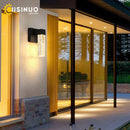 GobekUsa Crystal LED Outdoor Wall Light IP65 Waterproof Sconce for Balcony Garden