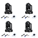 GobekUsa 150W Mini LED Moving Head Beam & Spot Light with 18 Rotating Prisms