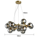 GobekUsa LED Pendant Light Chandeliers for Modern Home Decor Living Room Dining Room Lighting
