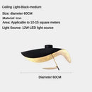 GobekUsa LED Flying Saucer Chandelier - Modern Ceiling Light for Living Room & Bar