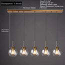 Nordic Glass Pendant Light With Polished Steel Finish