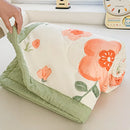 GobekUsa Cartoon Pattern Summer Comforter: Skin-Friendly Breathable Quilt for Kids & Adults