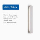 GobekUsa LED Limestone Sconce Garden Porch Lamp for Country Villa Balcony Entrance