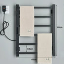 GobekUsa Electric Towel Warmer: Digital Display, Wall Mount, Smart Home Technology