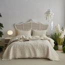 GobekUsa Cotton Quilted Bedspread Set with Pillowcase - Versatile & Summer-Ready