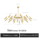 GobekUsa LED Ceiling Chandelier: Minimalist Nordic Home Lighting for Living Room, Bedroom, Dining Area