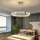GobekUsa Crystal Pendant Chandelier LED Lighting for Kitchen Dining Room Villa