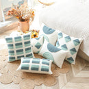 GobekUsa Geometric Tufted Diamond Pillow Cover 45x45cm/30x50cm Square for Living Room