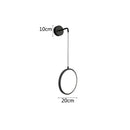 GobekUsa Black Ring LED Wall Lamp - Modern Nordic Style Indoor Light Fixture