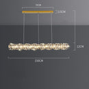 GobekUsa Elegant Crystal Pendant Chandelier for Modern Dining Rooms